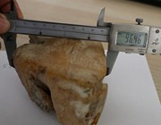 Thumbnail preview of premium big amber material, Baltic-type raw amber, selected large piece for Misbaha and prayer bead carving