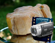 Video thumbnail of 538 gram butterscotch Ukrainian Rovno Amber for Misbaha and Tasbih material inspection