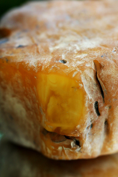 538 gram premium butterscotch raw amber piece for professional misbaha and tasbih production